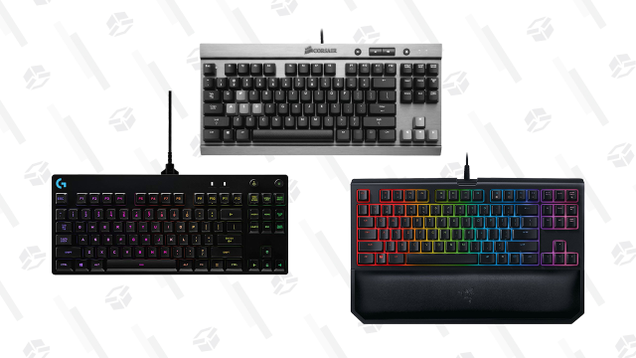 1. Logitech G Pro Mechanical2. Razer BlackWidow Tournament Edition3. Corsair Vengeance K65 Compact